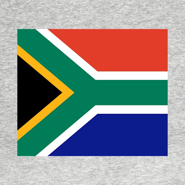 South Africa flag by flag for all